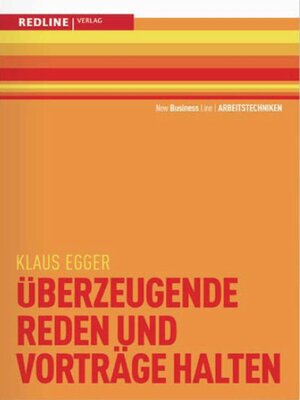 cover image of berzeugende Reden und Vorträge halten